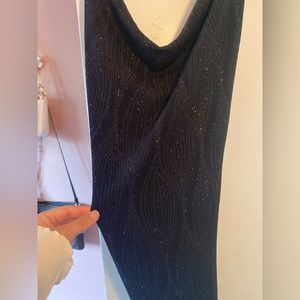Black Sparkly Gown